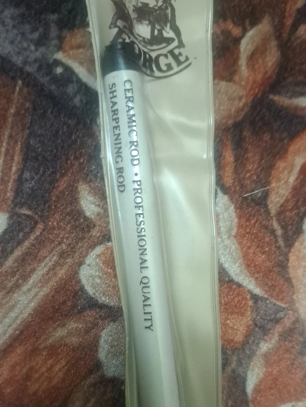 Vintage EKCO Forge Professional Quality Ceramic Knife Sharpening Rod